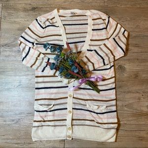 Fossil Striped Cardigan
